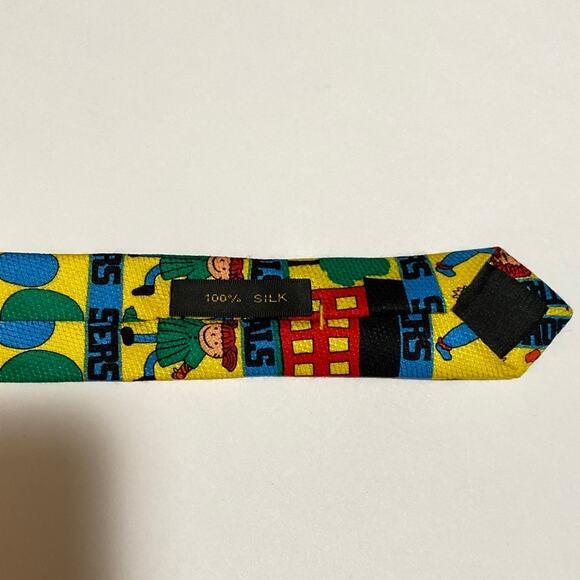 Shriners Hospital Neck Tie Silk Yellow 2002 - 2003 Children Heart of it All Silk - Picture 6 of 9